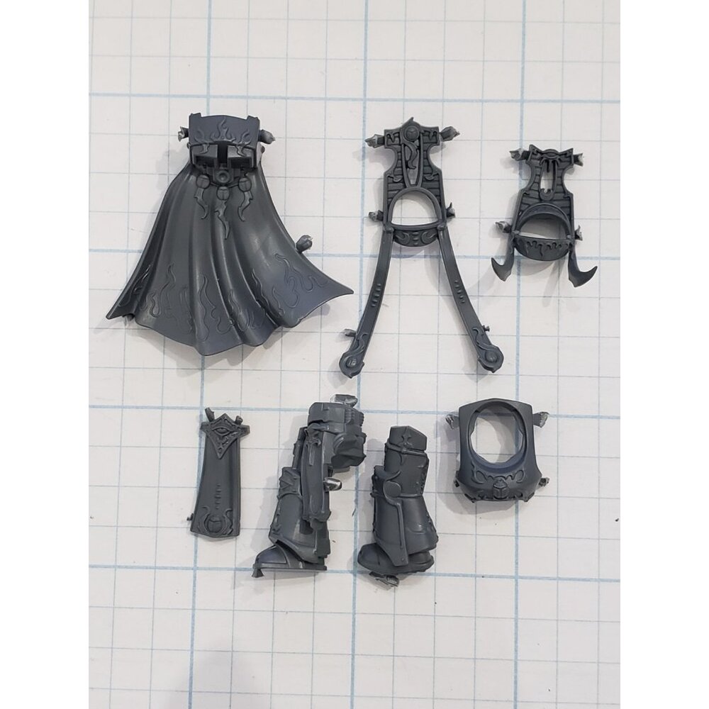 40k Thousand Sons Bits Scarab Occult Terminator Sorcerer Caped Body Headdress